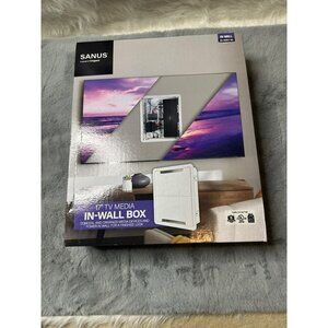 Sanus SA-IWB17 17-inch TV Media In-Wall Box White